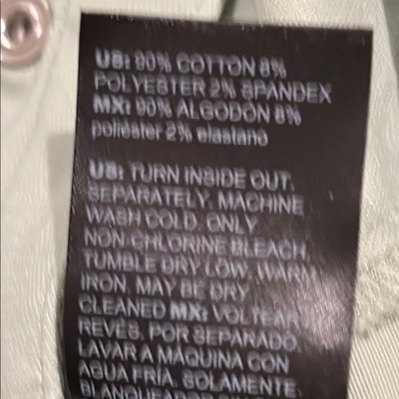 Like New!!!White House Black Market Green Jean Jacket Classic Style​​ - Picture 8 of 8